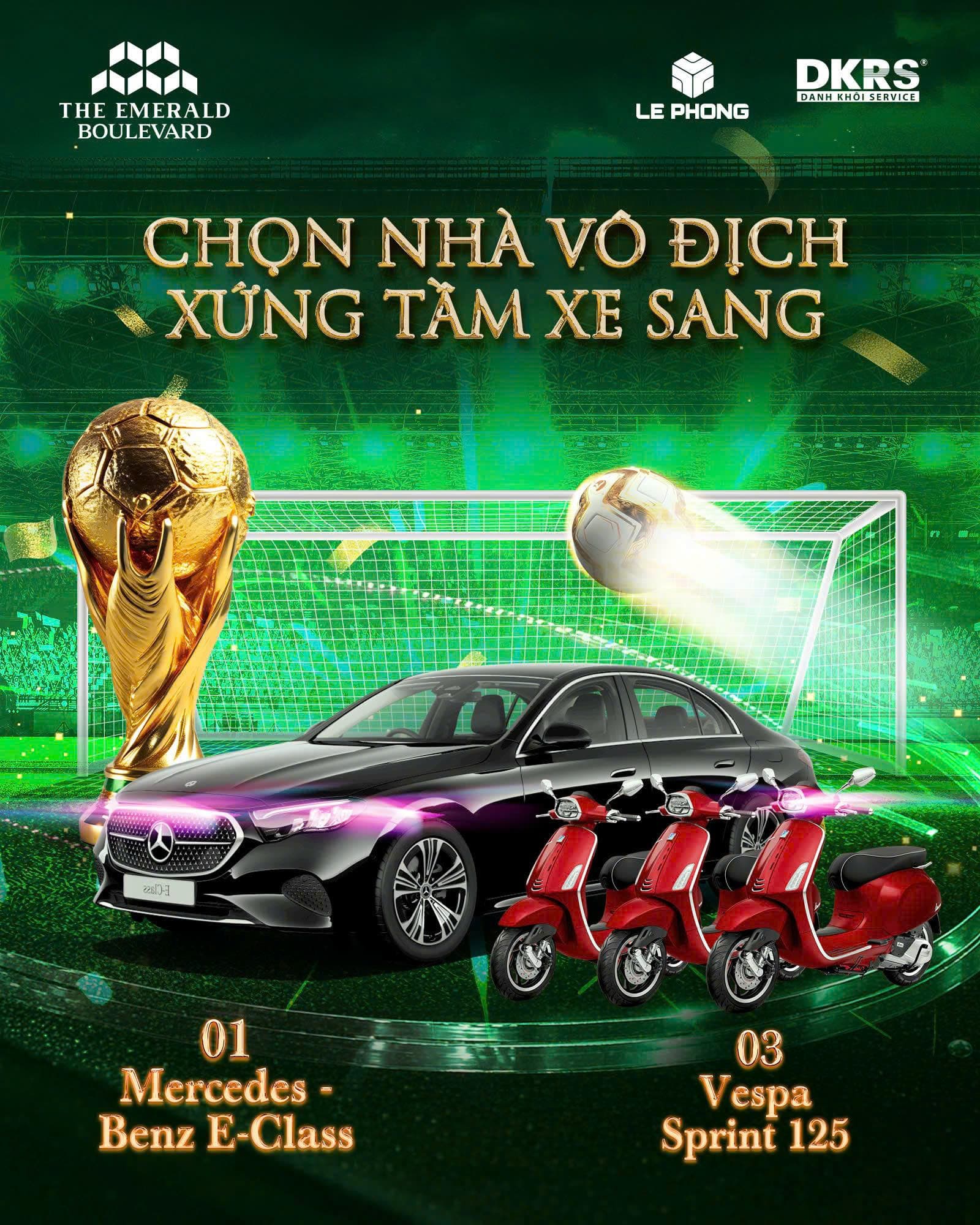 EMERALD BOULEVARD SỰ KIỆN CHỌN NHÀ VÔ ĐỊCH